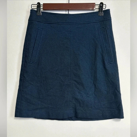 LOFT Women’s Size 2 Mini Skirt Pockets Coquette Preppy Acadamia Flirty Fairy - Picture 1 of 14